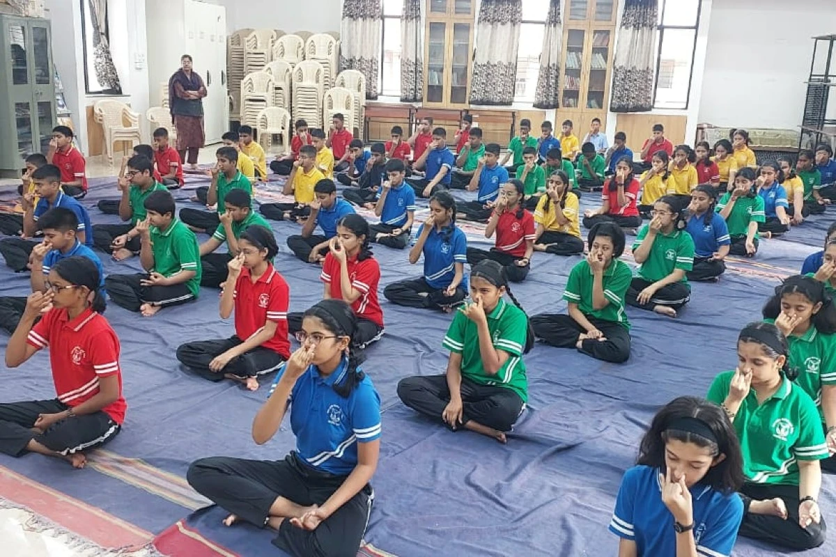 जागतिक योग दिन उत्साहात साजरा  